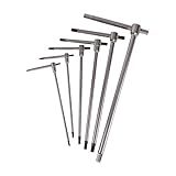 Beta 951/S6 Set di 6 Chiavi a Brugola con Impugnatura, Cromate, Lucide, Ideali per Sviluppare Coppie Elevate, Utensili Professionali Beta, Made in Italy