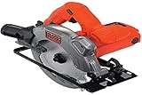 BLACK+DECKER cs1250la-qs Sega Circolare 1250 W, Arancione, Set di 2 pezzi