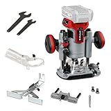 Einhell Professional Fresatrice verticale a batteria TP-RO 18 Li BL-Solo Power X-Change (18 V, alt. di sollev. 35 mm, motore Brushless, incl. guida parallela, senza batteria e caricabatteria)