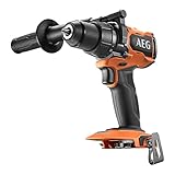 AEG - Trapano avvitatore a percussione 18 V BRUSHLESS 'Heavy duty', 141 Nm, mandrino in metallo 13 mm, impugnatura aggiuntiva, anti-kickback, senza batt, né caricatore, in cartone