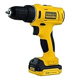 STANLEY FATMAX FMC011S2-QW - Trapano avvitatore a batteria da 10,8 V con 2 batterie al litio da 1,5 Ah e custodia per il trasporto [Classe di efficienza energetica C].