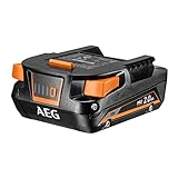 AEG Batteria 18V 2.0Ah, Ioni di Litio