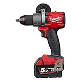 Milwaukee 4933464264 Trapano a Batteria Carburante M18Fpd2 ? 502 X, 18 V Rosso E Nero