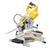 DEWALT Troncatrice radiale 216mm 1800W + Sistema tracciatura XPS, DWS777-QS